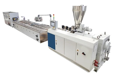 Linia do produkcji koryt kablowych z PVC