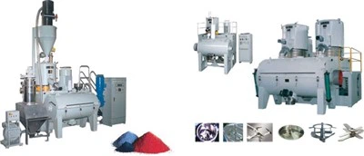 Mieszalnik szybkoobrotowy z nagrzewnicą i chłodnicą